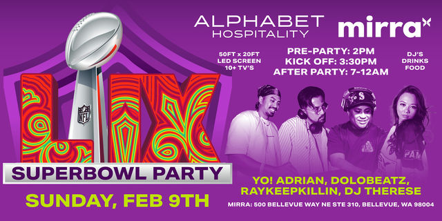 Wolfpack x Mirra Super Bowl Takeover | Mirra - Social Entertainment Venue - Lincoln South Tower