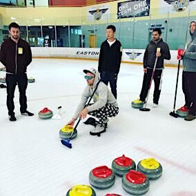 Learn to Curl in Panorama City | LA Kings Valley Ice Center