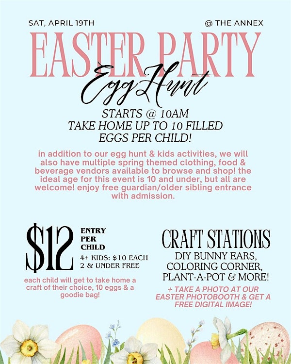 Easter Egg Hunt Party! | General Duffy's Waterhole