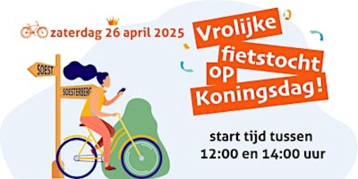 Koningslint Soest-Baarn 2025 - Volwasseneroute-start tussen 12:00 en 14:00 | Evenemententerrein De Engh - tegenover de Witte Boerderij