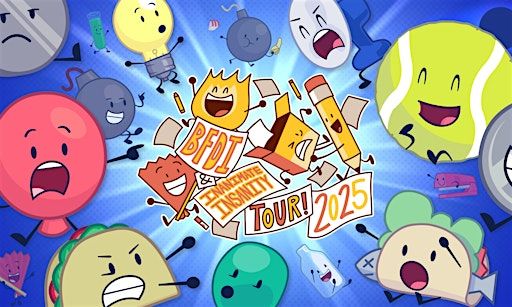 BFDI & Inanimate Insanity 2025 Tour - Los Angeles | Saban Media Center