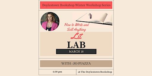 Lit Lab: Winter Workshop Series with Jo Piazza | The Doylestown Bookshop