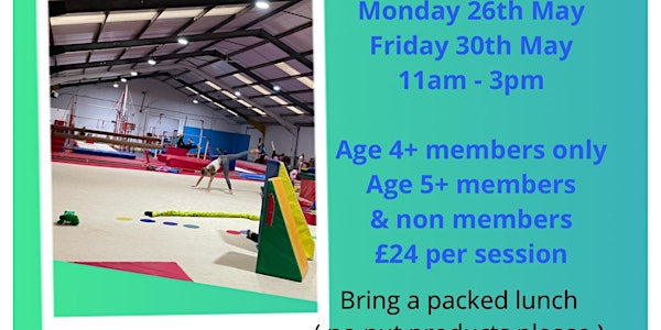 Half Term Holiday Clubs | Retford Gymnastics Club
