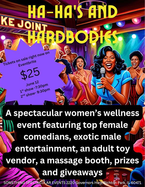 Ha-Ha’s and Hardbodies | Something Spectacular Events Venue