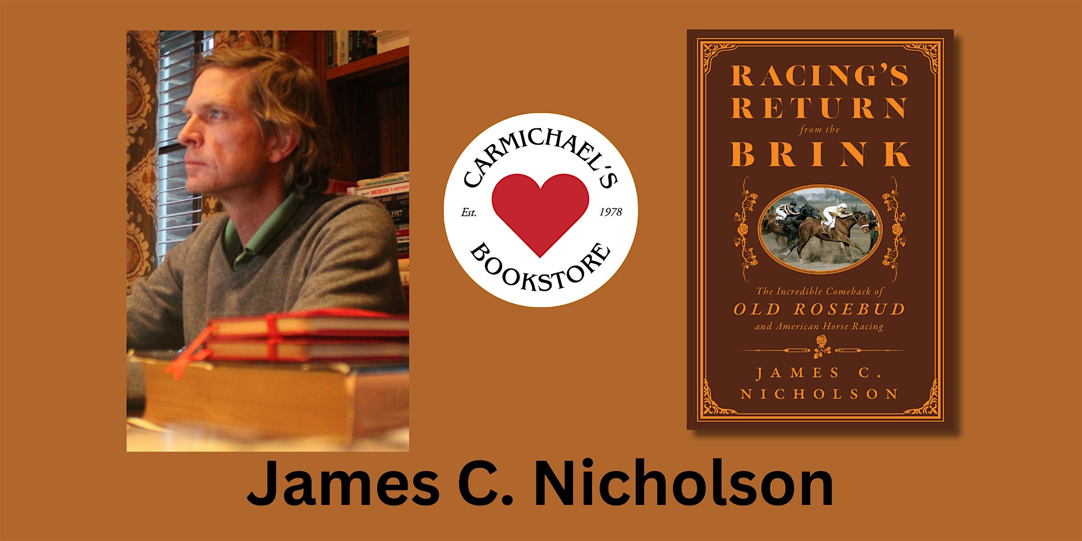 James C. Nicholson Presents Racing's Return from the Brink | 2720 Frankfort Ave