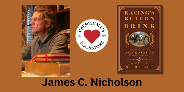 James C. Nicholson Presents Racing's Return from the Brink | 2720 Frankfort Ave