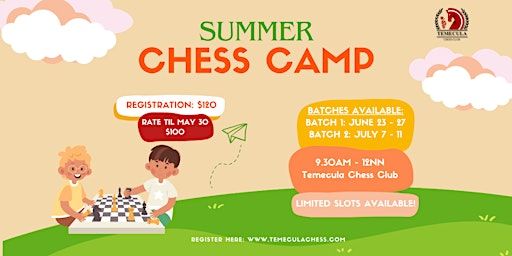Summer Chess Camp | Temecula Chess Club