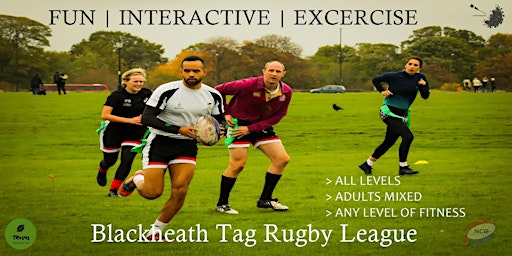 Thursdays Blackheath Tag Rugby MIXED league Late Summer 25(8wks season) | Blackheath