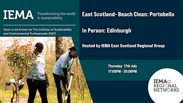 SCE170725   Beach Clean: Portobello | Portobello beach front, Oscars on the Prom, Portobello, Edinburgh EH15 1BR
