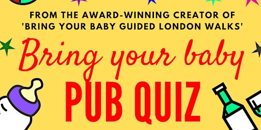 BRING YOUR BABY PUB QUIZ @ Angels Pub, HITCHIN, HERTFORDSHIRE (SG5) | The Angels