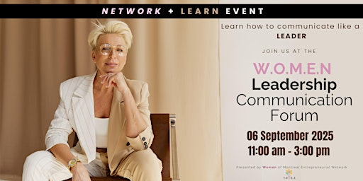 W.O.M.E.N.  Leadership Communication Forum | Dawson College