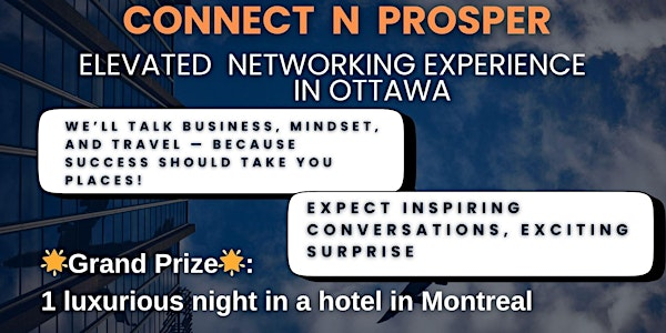 Connect N Prosper | Sheraton Ottawa Hotel