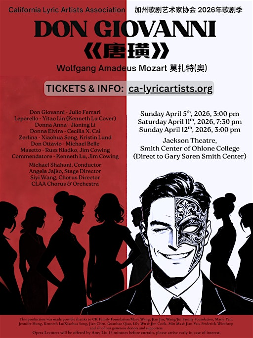 Mozart's Don Giovanni | Gary Soren Smith Center