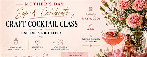 Capital K Distillery  Craft Cocktail Class | Capital K Distillery