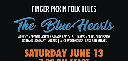 Knox presents...Big Hank Lionhart & The Blue Hearts. | Knox United Church