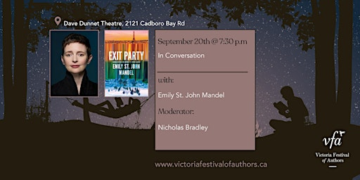 In Conversation with Emily St. John Mandel | Dave Dunnet Community Theatre