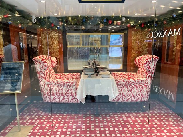 Orient Express is coming to town車廂展示區@ifc