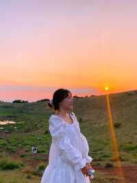 제주 서쪽 노을 명소, '금오름'