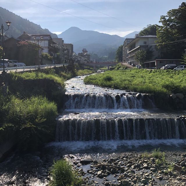 【湯田中駅から渋温泉へ】