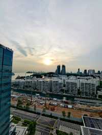 Sunset View @Singapore CableCar