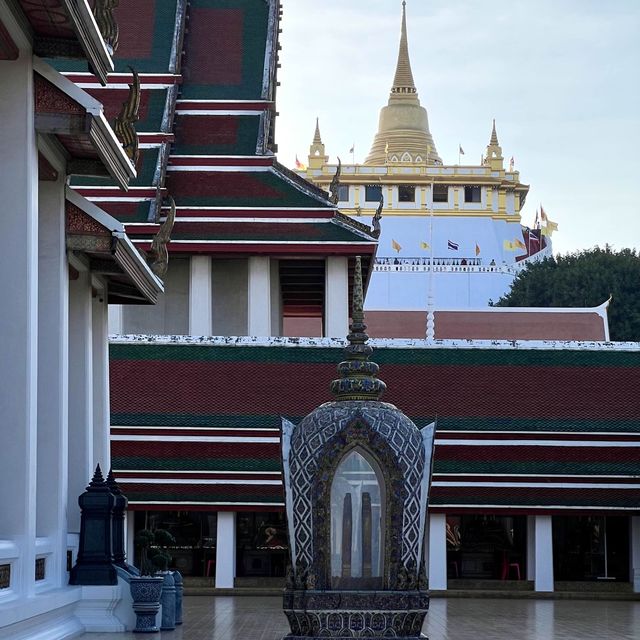 Golden mount in central of Bangkok