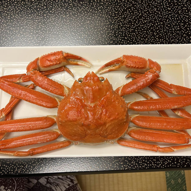 カニ解禁 カニコースを満喫しよう。