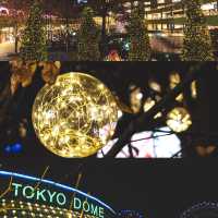 今年18回目の東京ドームシティのイルミネーション🎄✨