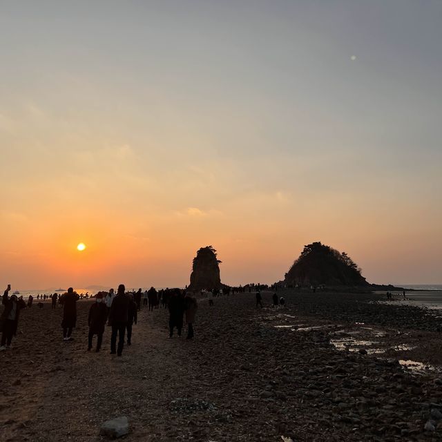 서해 3대 낙조 명소 꽃지해수욕장