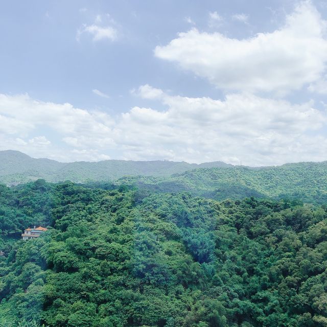 風景美好的Courtyard by Marriott Taipei 台北六福萬怡