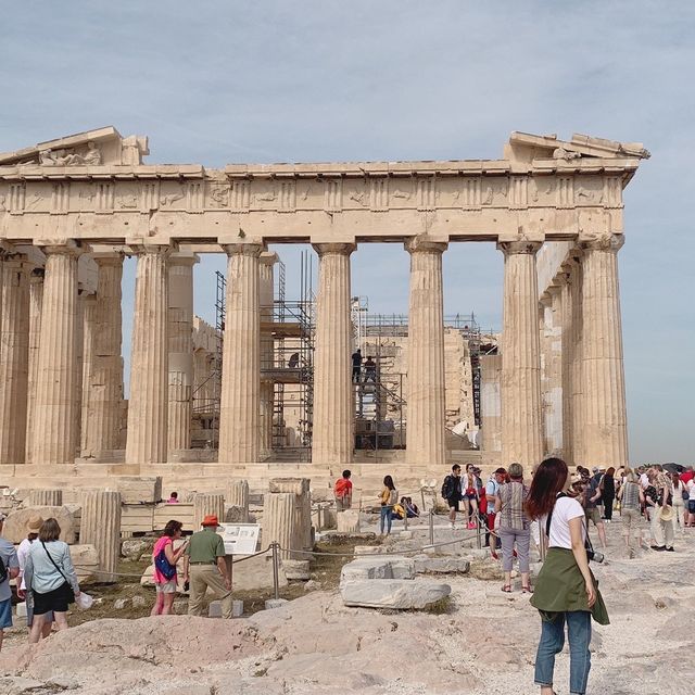 ギリシャのパルテノン神殿に行ってきた！🙋‍♀️🙋‍♂️