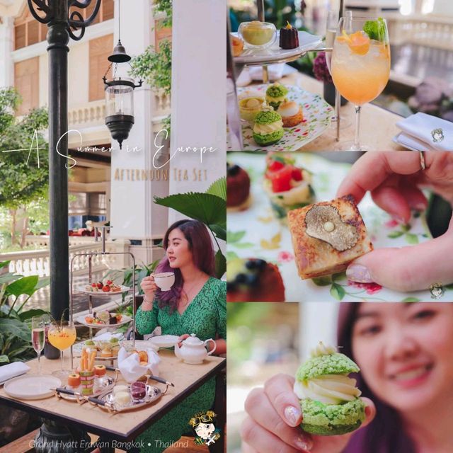 จิบชาสุดหรู ในบรรยากาศ Summer in Europe
