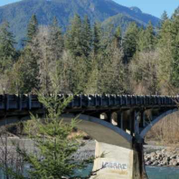 West Elwha Trail trailhead