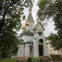 The beautiful Russian Church in Bulgaria  