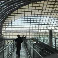 The beauty of Bangkok international airport 
