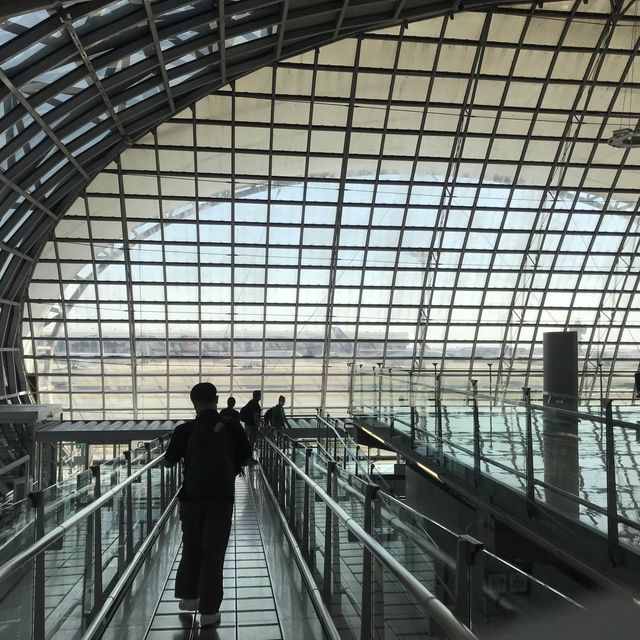 The beauty of Bangkok international airport 