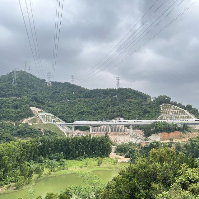 深圳高峰水庫：山水連城