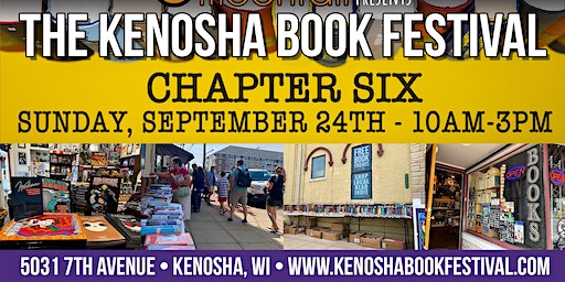 Kenosha Book Festival: Chapter Six (Kenosha) | Studio Moonfall - Bookstore, Publisher, & Art Studio
