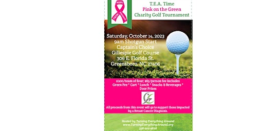 T.E.A. Time Pink on the Green Charity Golf Tournament (Greensboro) | 306 E Florida St