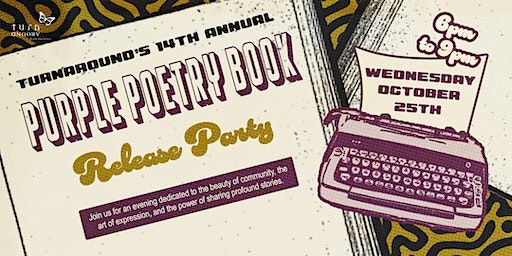 14th Annual Purple Poetry Book Release Party | David and Dad's Cafe