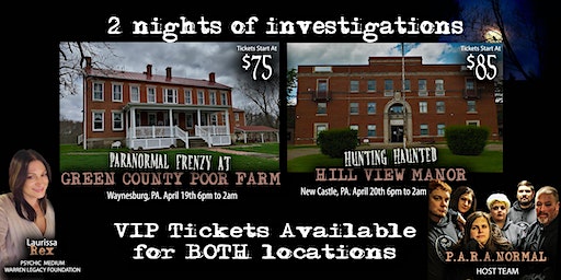 Hunting Haunted Hill View Manor: Spirits of Spring Paranormal Safari | Hill View Manor
