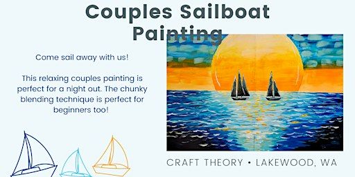 Couples Sailboat painting | Craft Theory
