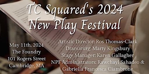 TC2's Annual New Play Festival 2024 | The Foundry