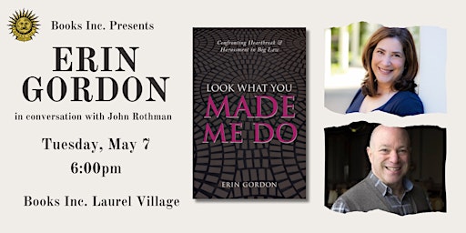 ERIN GORDON at Books Inc. Laurel Village | Books Inc