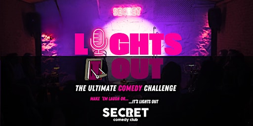 LIGHTS OUT - The Ultimate Comedy Challenge | Secret Comedy Club Barcelona
