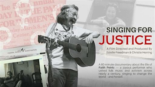Singing For Justice: A Film Directed and Produced by Estelle Freedman & Christie Herring | Church in Ocean Park, 235 Hill Street, Santa Monica, CA 90405
