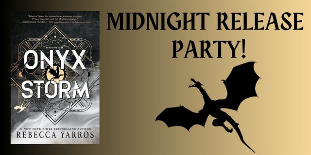 Rebecca Yarros's Onyx Storm Midnight Release Party! | Cellar Door Bookstore