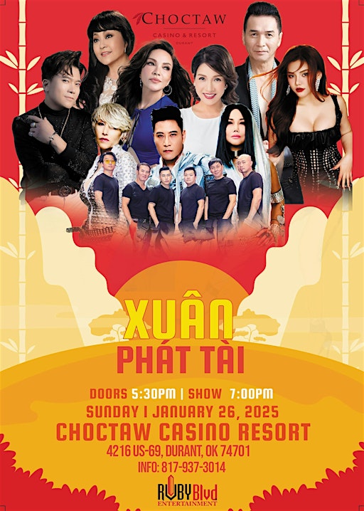 Xuân Phát Tài at Choctaw Casino Resort | Choctaw Casino Durant