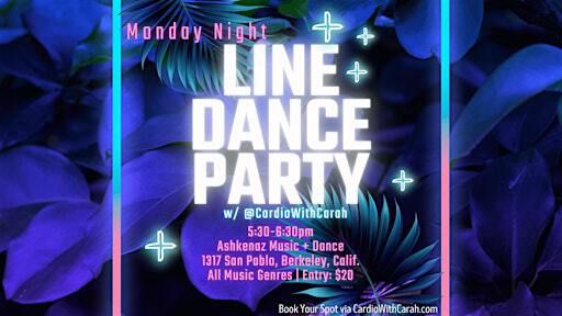 Berkeley Line Dancing Party (Every Monday) | Ashkenaz Music & Dance Community Center