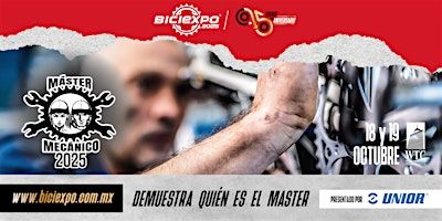 Pre Registro MÁSTER MECÁNICO 2025 | Centro Internacional De Exposiciones y Convenciones WTC