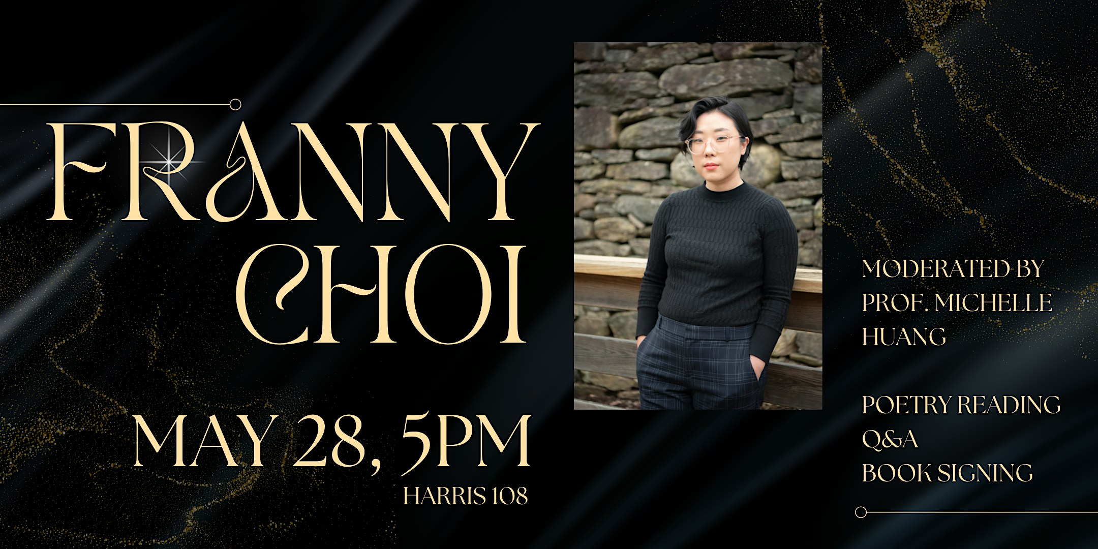 Franny Choi Poetry Reading | Harris Hall 108
